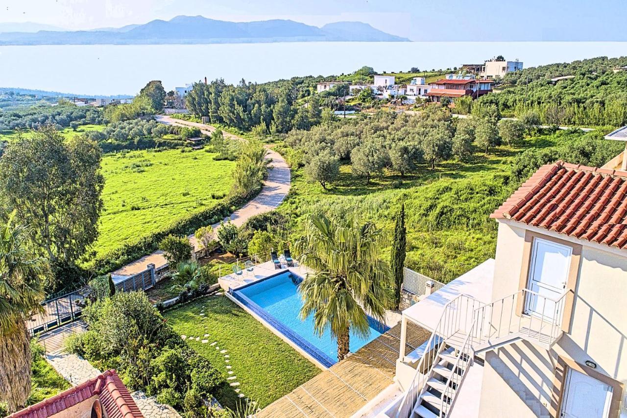 הוילה גאורגיופוליס Cretan Mansion With Heated Swimming Pool מראה חיצוני תמונה